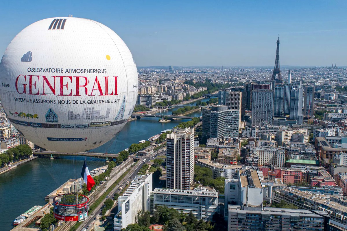 flicker Twisted Prevail Promo réduction -33% sur le vol en Ballon au dessus de Paris (Ballon  Generali)