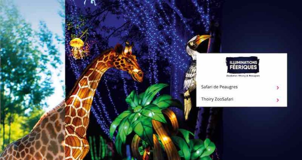 vente privée réduction billet zoo et safari de Thoiry 2023
