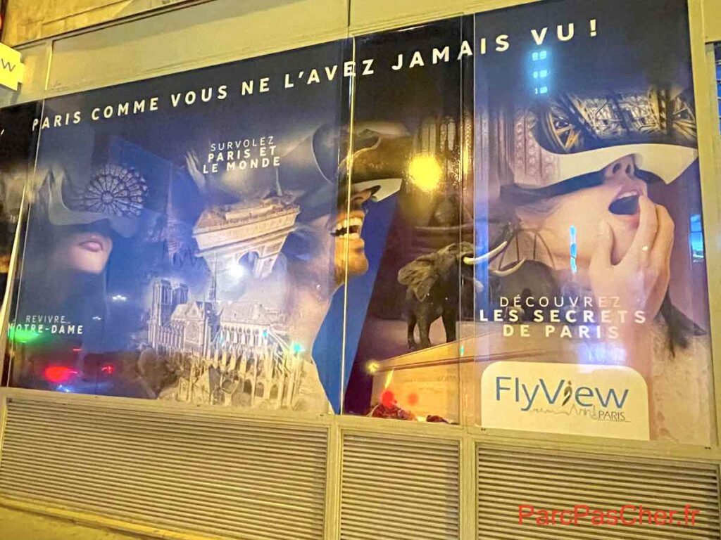 Flyview Paris : vol en réalité augmentée pas cher