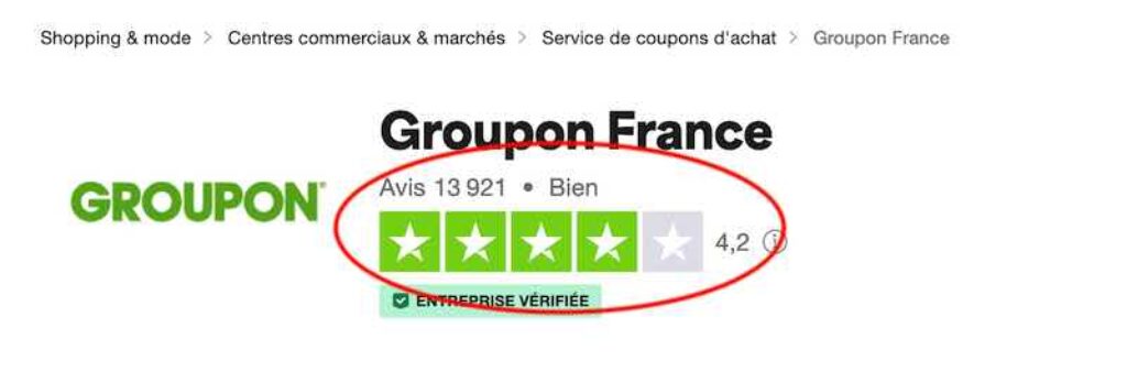 avis groupon