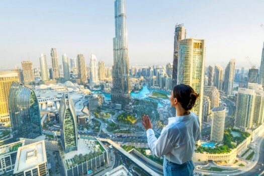 Code Promo observatoire Sky Views toboggan verre Dubaï pas cher