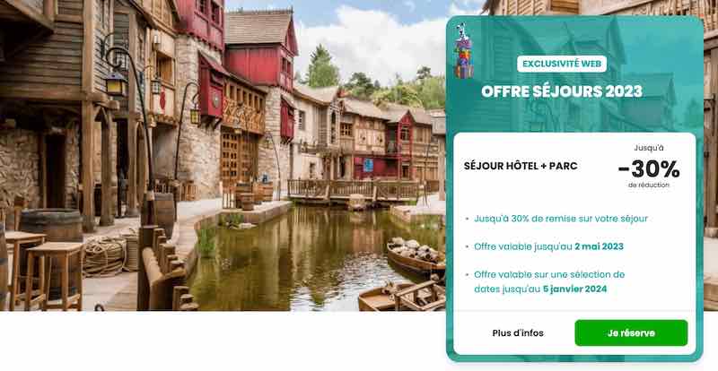 Promo hotel parc asterix pas cher 2023