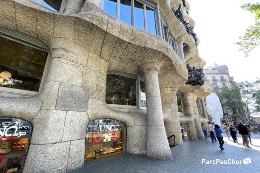 code promo réduction billet visite Casa Mila La Pedrera à Barcelone