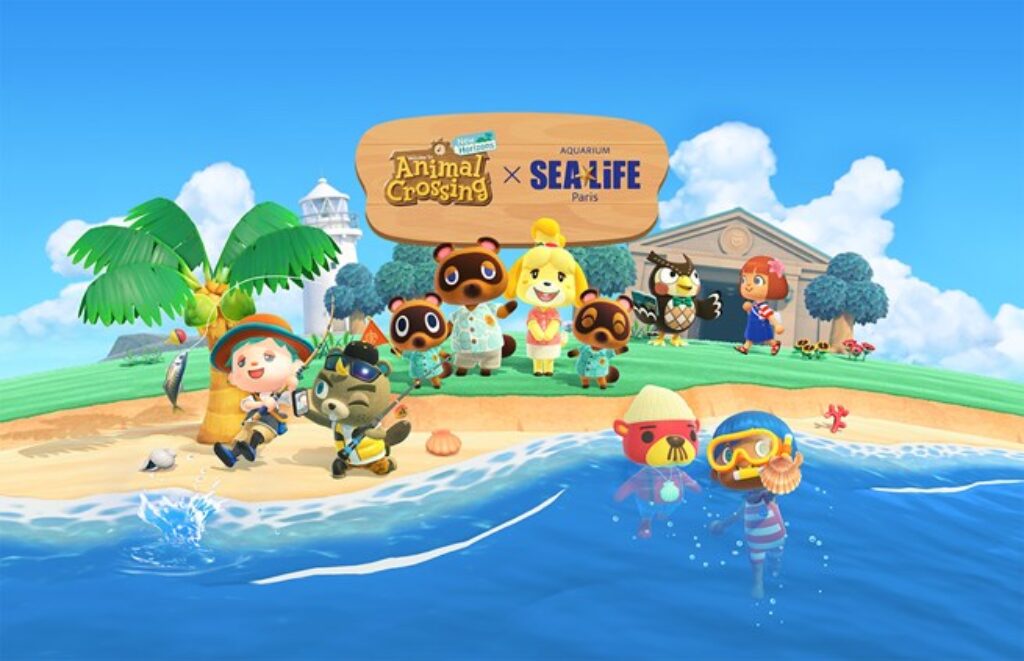 promo sea life paris animal crossing