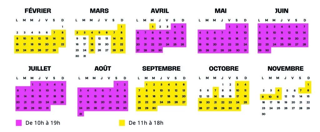 Date d'ouverture et horaires zoo de Champrepus