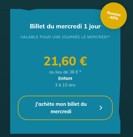 promo billet zoo de beauval enfant le mercredi moins cher