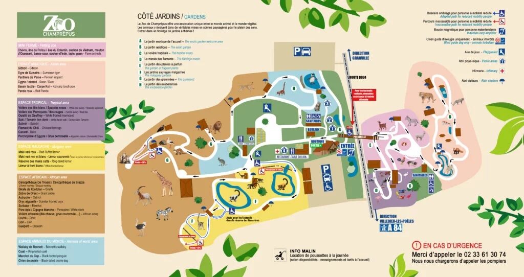 plan zoo champrepus