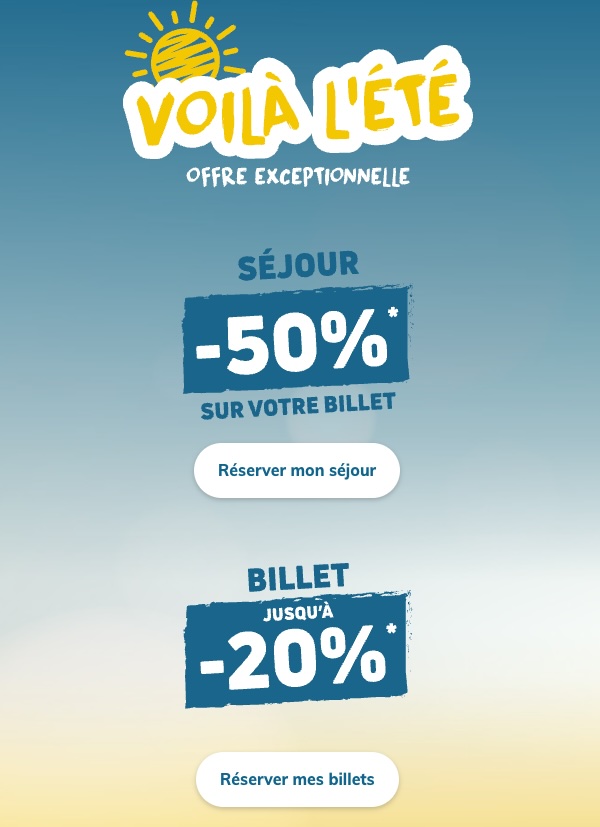 Promo billet et séjour zoo beauval été 2026