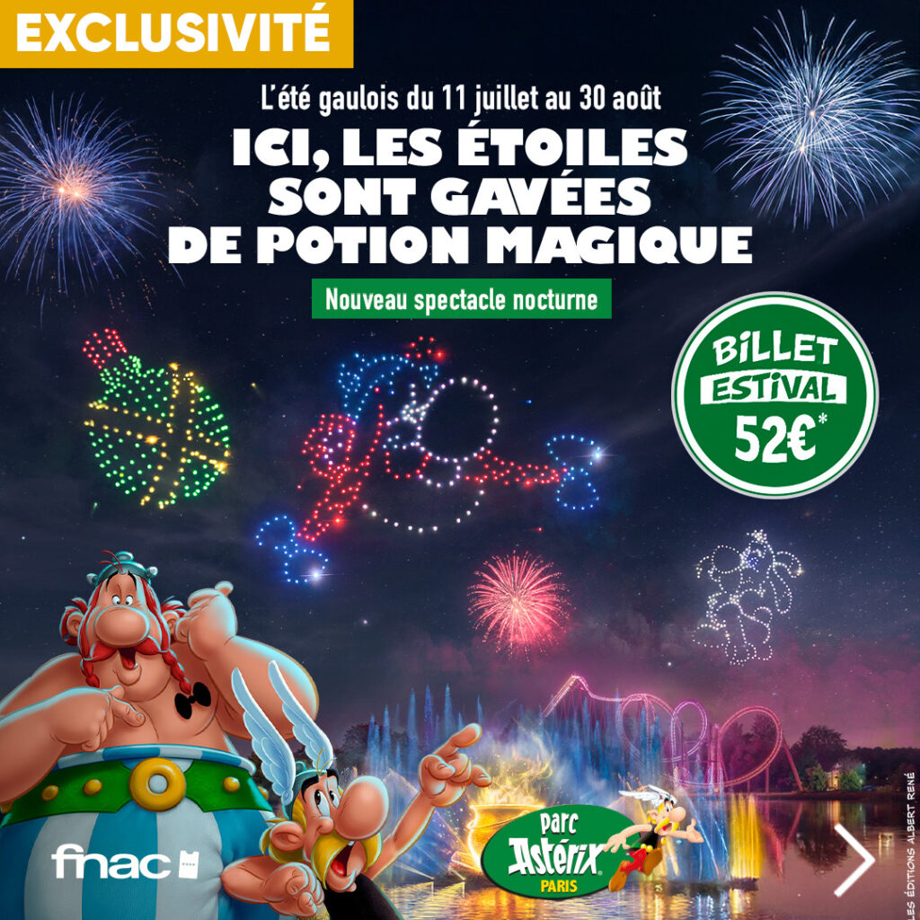 promo billet parc astérix pas cher été 2026