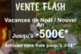 promo center parcs fin 2020 debut 2021 noel et nouvel an